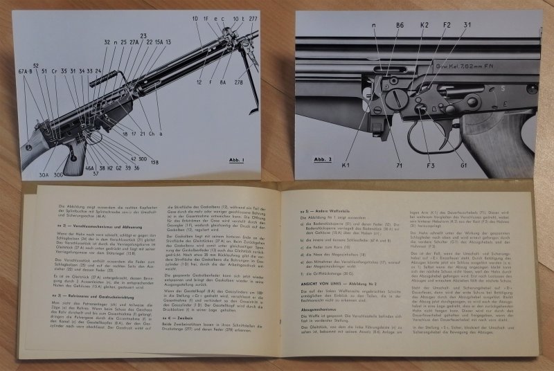 German BGS FN FAL G1 rifle manuals | The FAL Files
